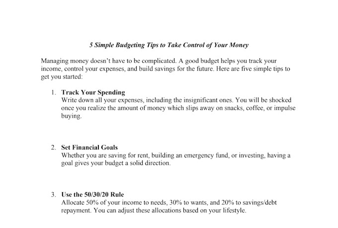 write engaging SEO content in finance and accounting